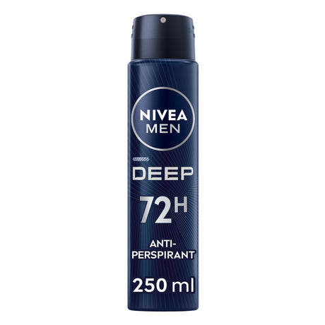 Nivea Men Deep Darkwood 72 Hour Anti-Perspirant Deodorant Spray 250 ml