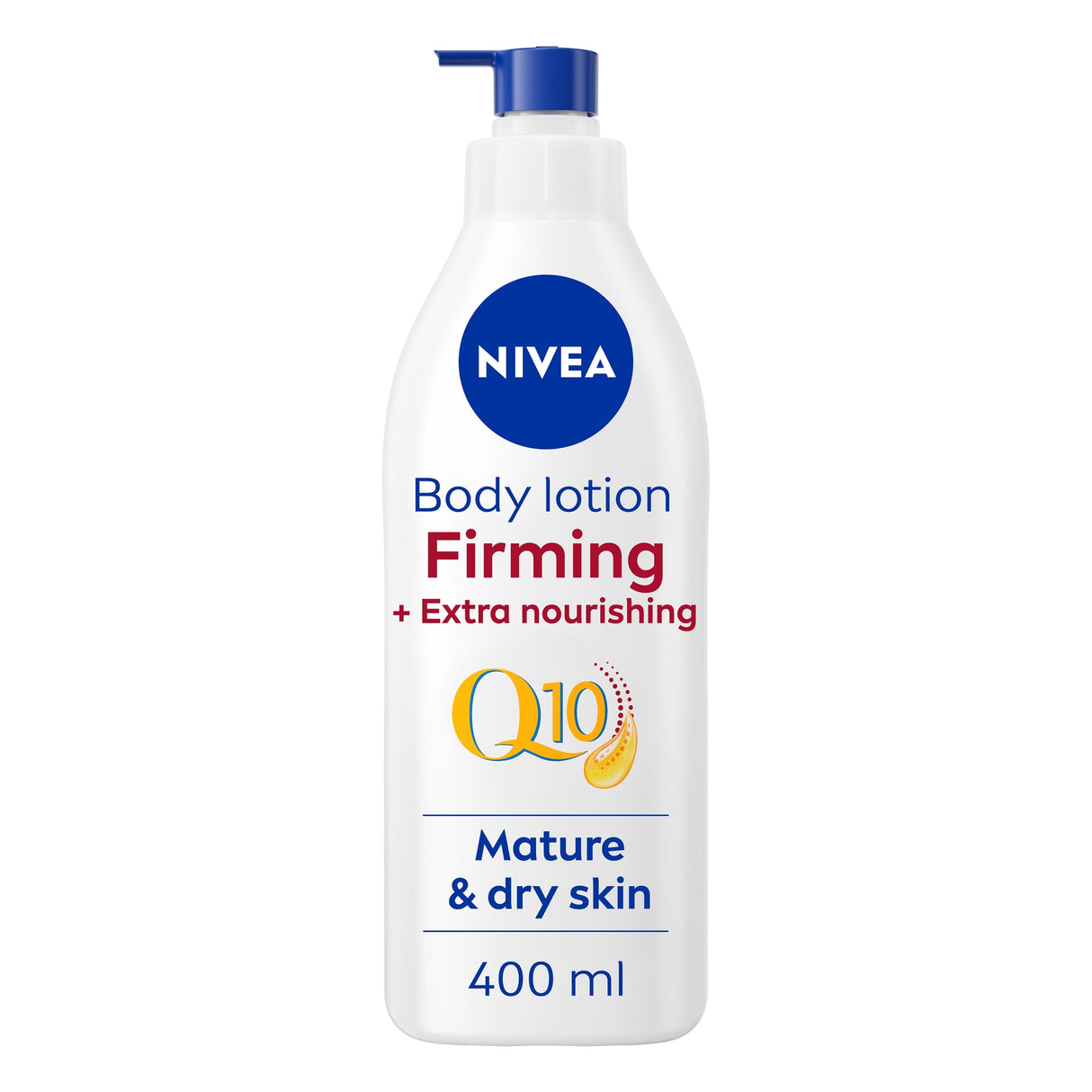 Nivea Q10 Firming Body Lotion With Argan Oil Mature 60+ Skin 400 ml