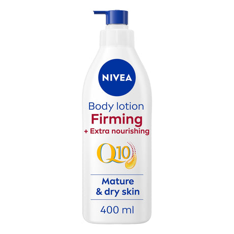 Nivea Q10 Firming Body Lotion With Argan Oil Mature 60+ Skin 400 ml