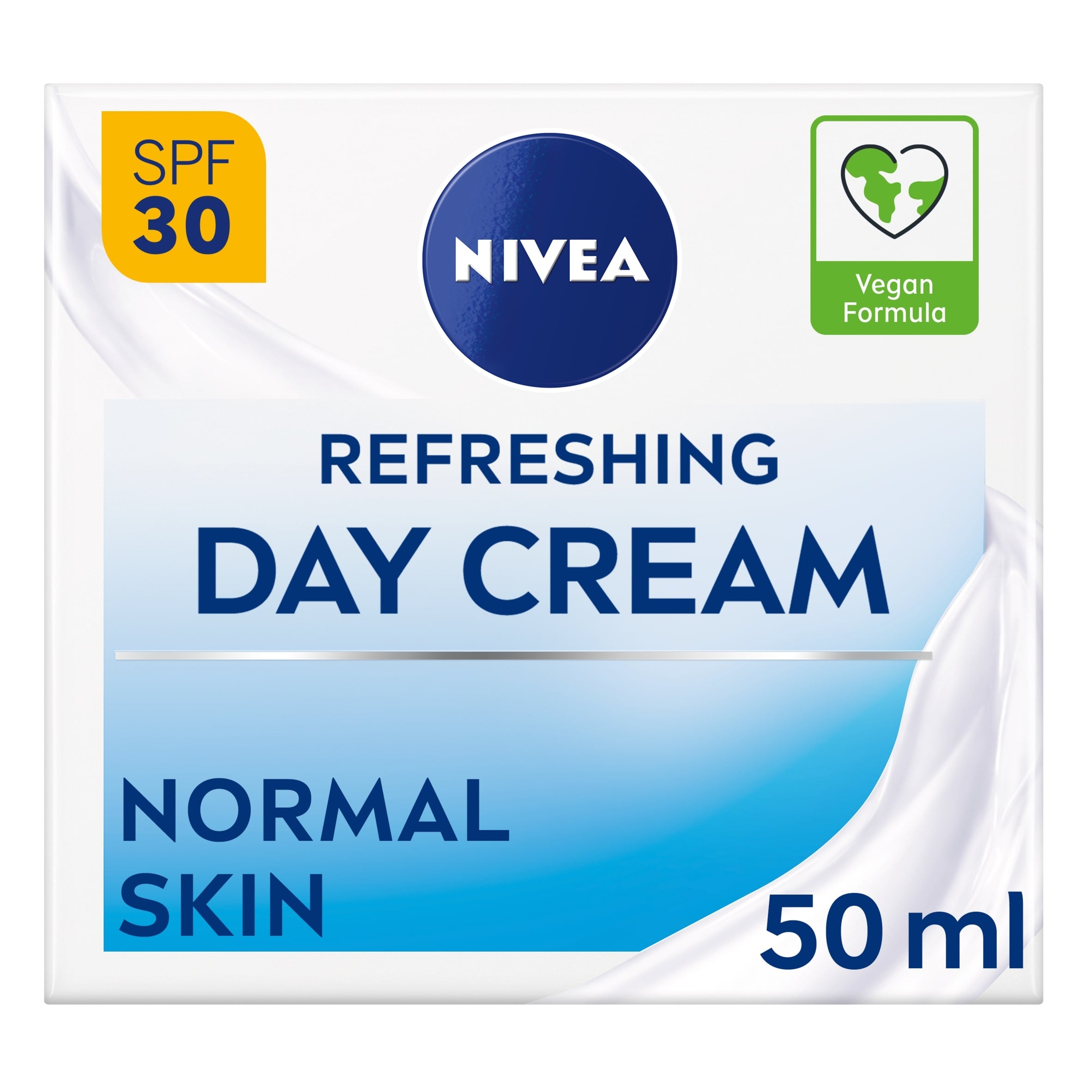 Nivea Refreshing Day Cream Moisturiser SPF 30 Normal Skin 50 ml