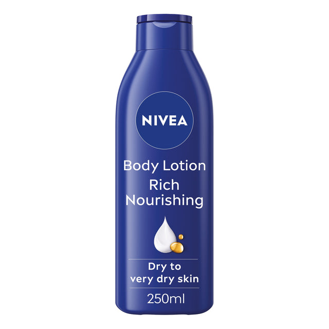 Nivea Rich Nourishing Body Lotion Dry Skin 250 ml