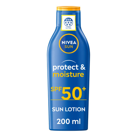 Nivea Sun Protect & Moisture Sun Lotion SPF 50+ 200 ml