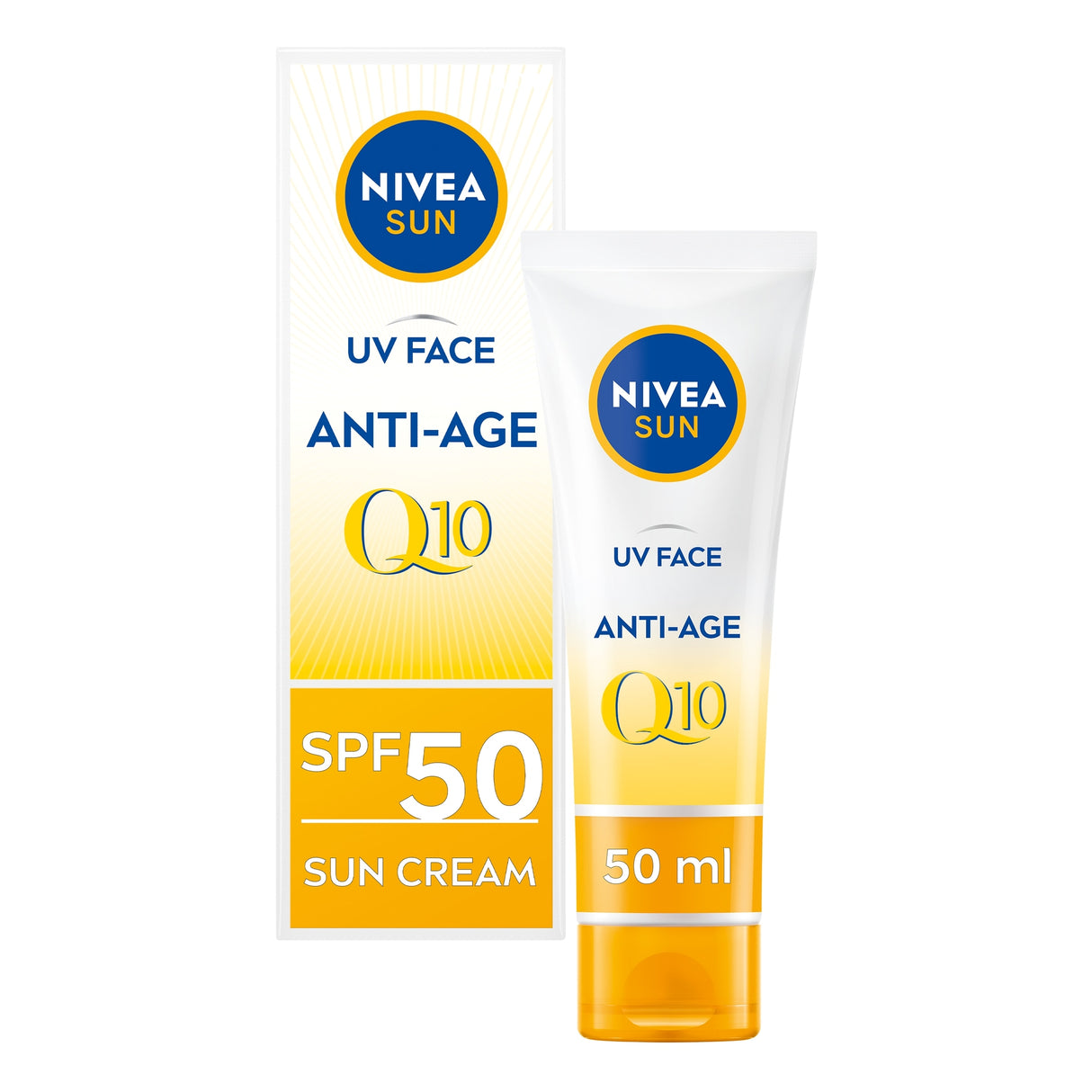 Nivea Sun Uv Face Q10 Anti-Age Sun Cream SPF 50 50 ml