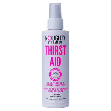 Noughty Thirst Aid Vegan Conditioning & Detangling Spray 200 ml