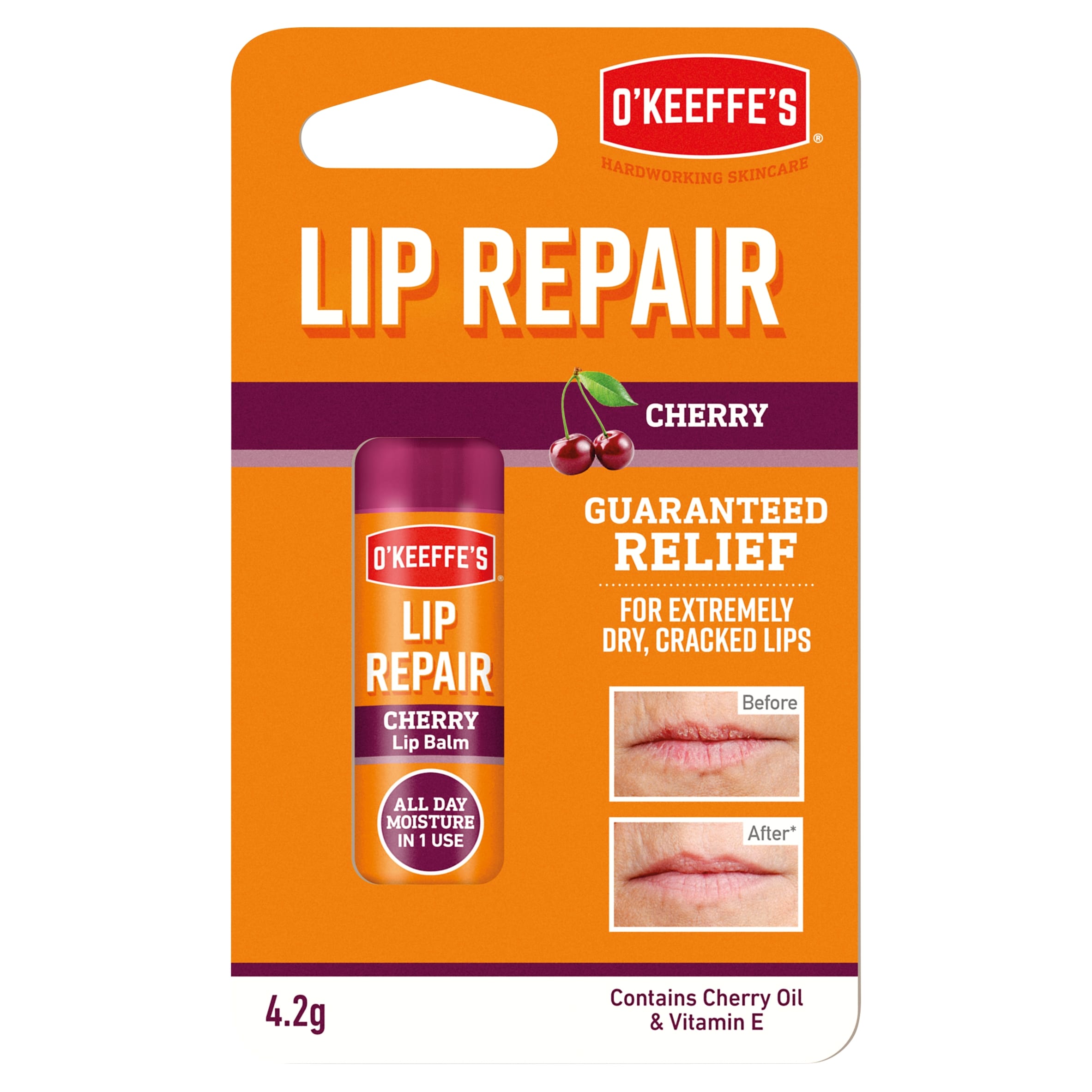 O'Keeffe's Lip Repair Lip Balm Cherry 4.2 g