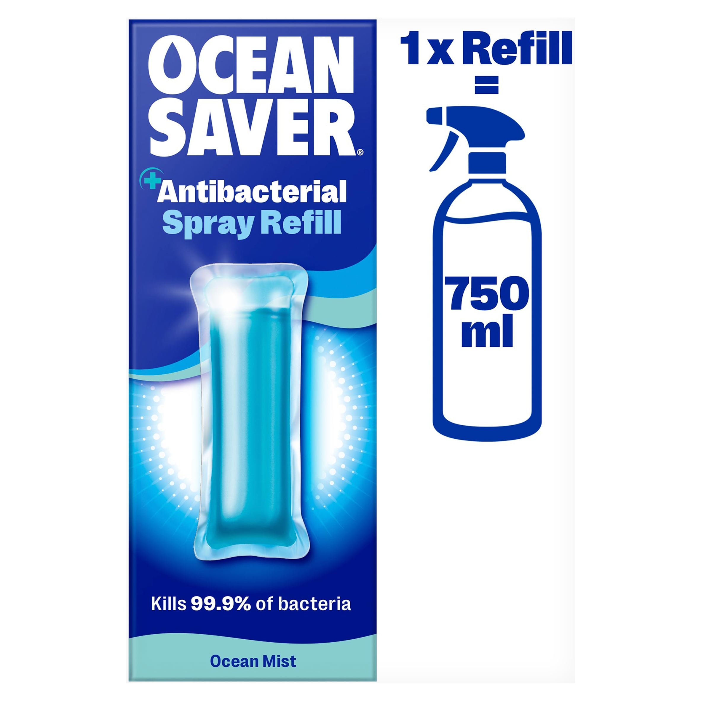 Ocean Saver Anti-Bacterial Spray Ocean Mist 10 ml