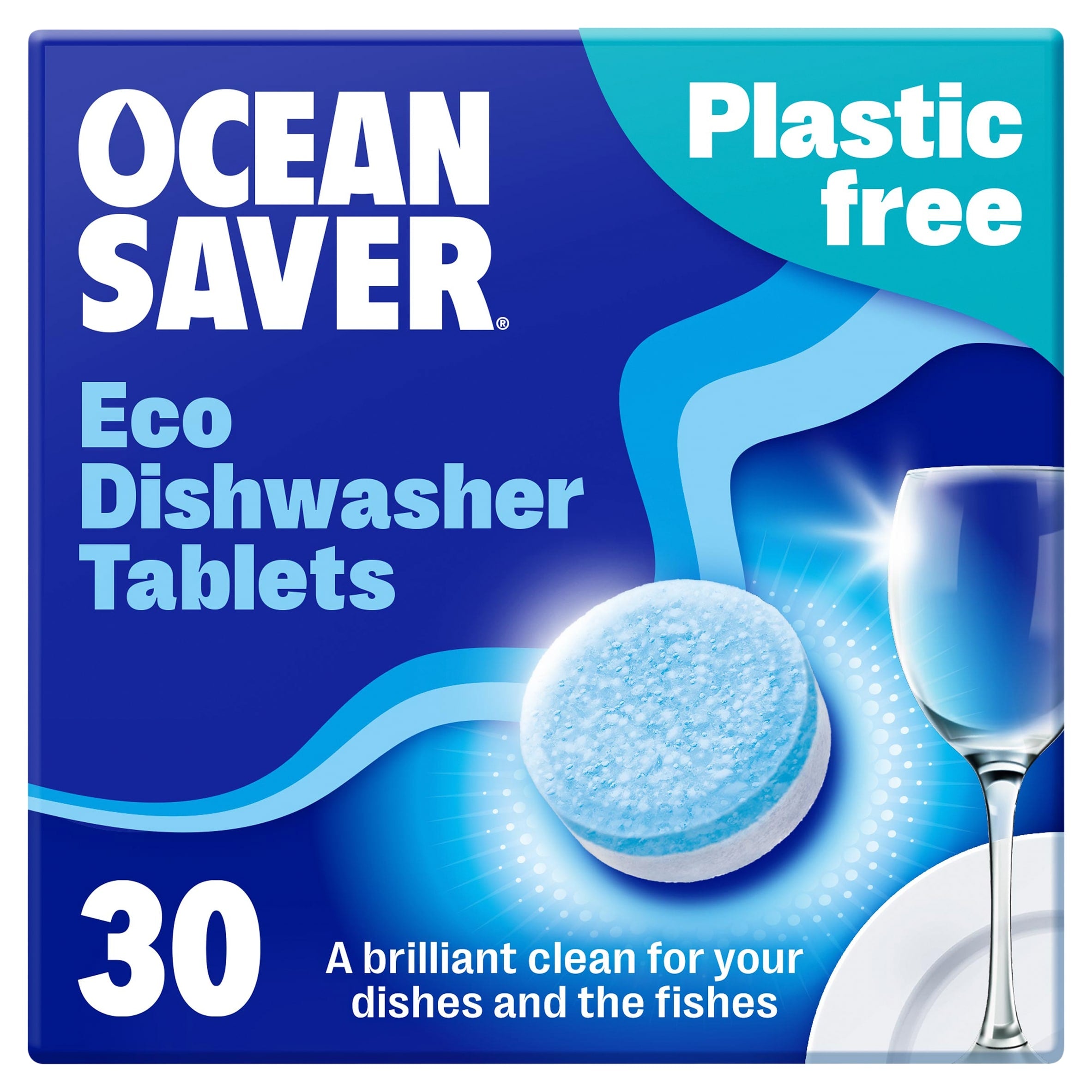 Ocean Saver Plastic Free Eco Dish Washer Tablets 420 g x30