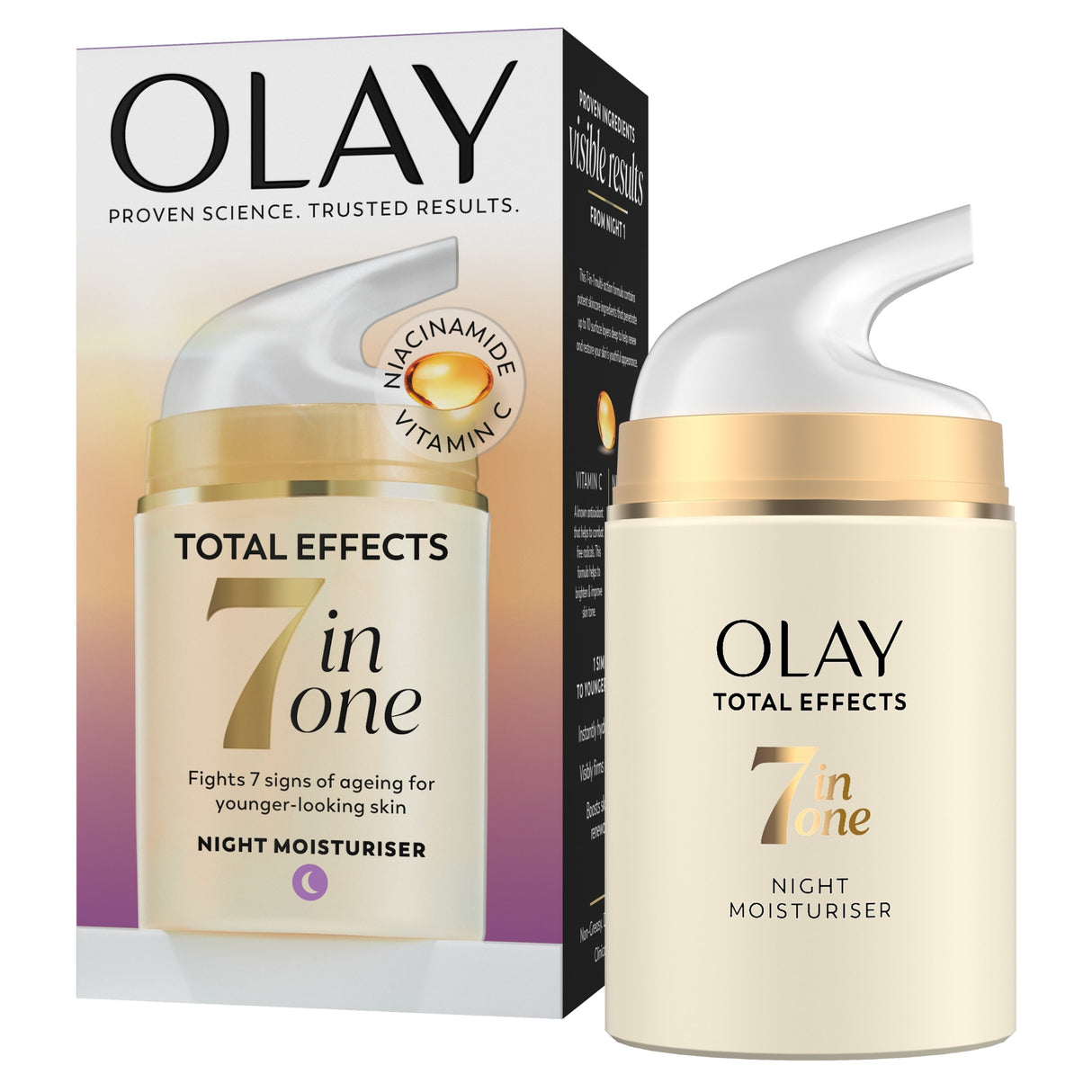 Olay Total Effects 7 in 1 Night Moisturiser 50 ml