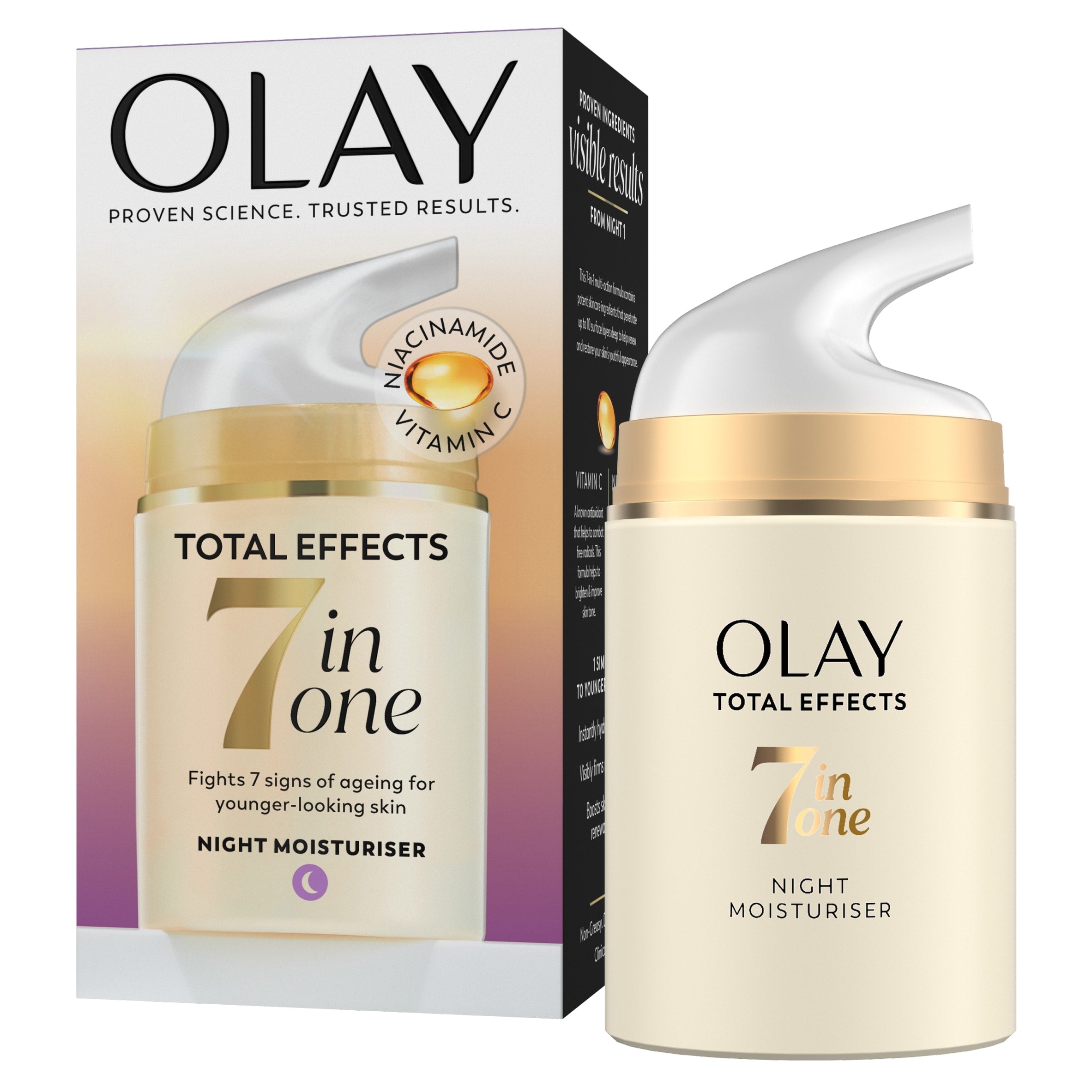 Olay Total Effects 7 in 1 Night Moisturiser 50 ml