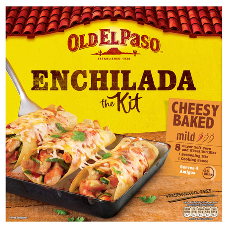 Old El Paso Cheesy Baked Enchilada Kit 663 g