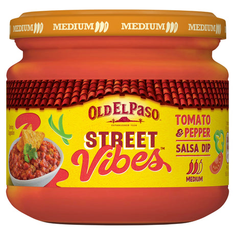 Old El Paso Street Vibes Salsa Dip Tomato & Pepper 312 g