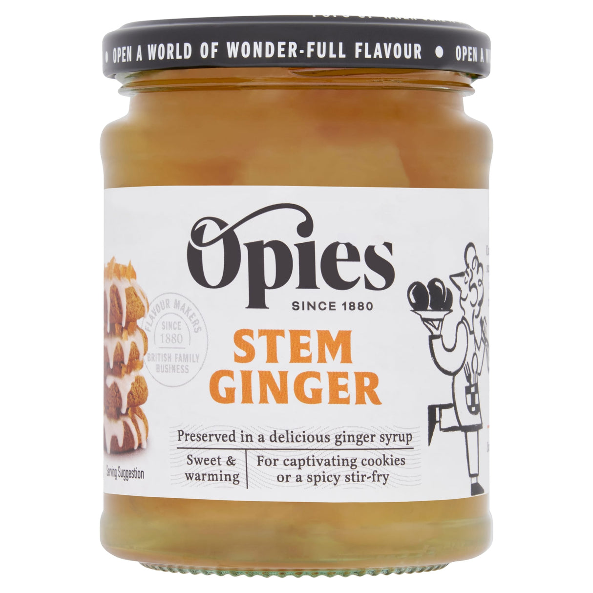 Opies Stem Ginger 350 g