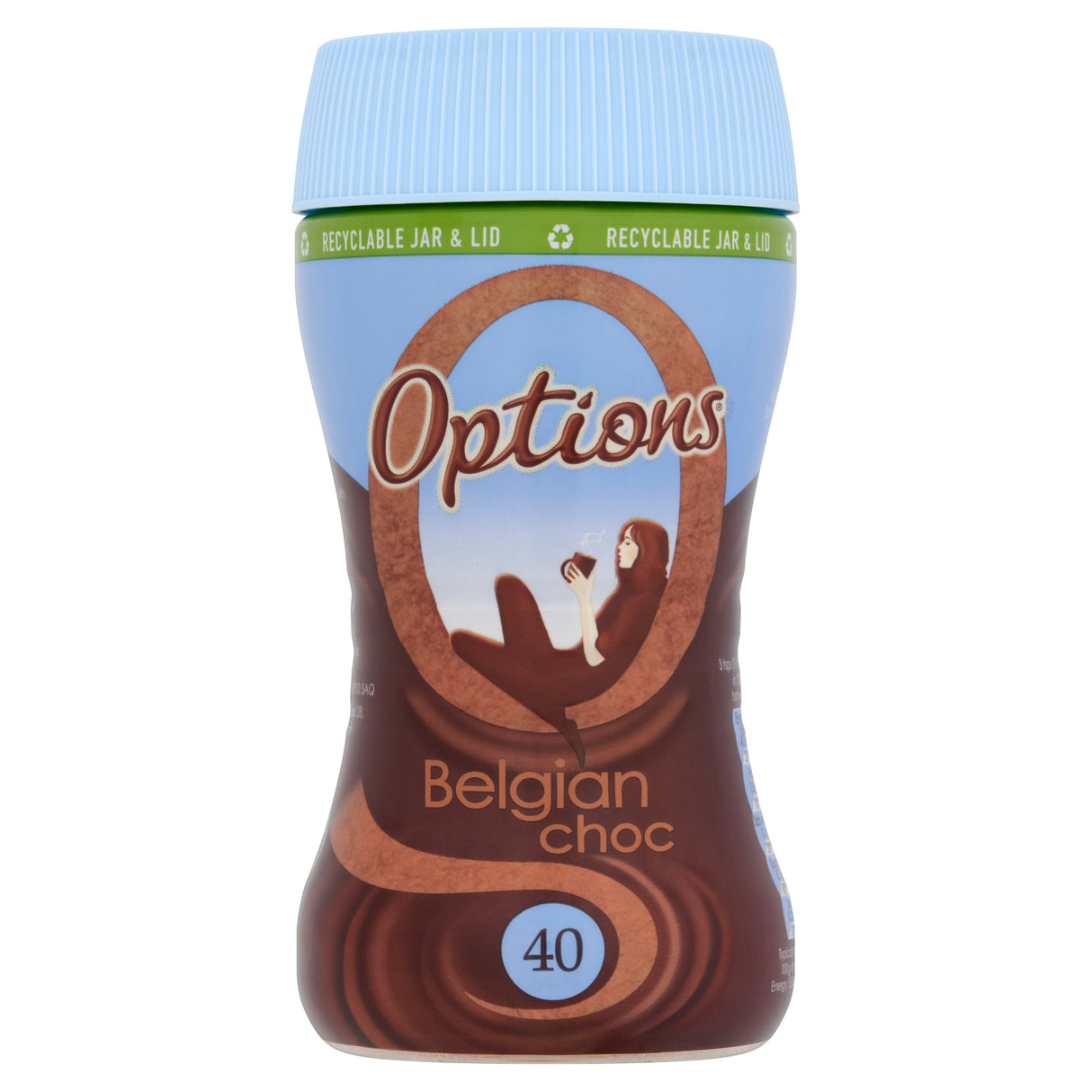 Options Belgian Choc Jar 220 g