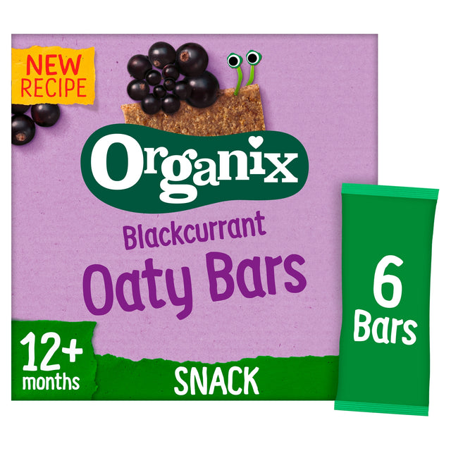 Organix Blackcurrant Soft Oaty Bars 6 x 23 g