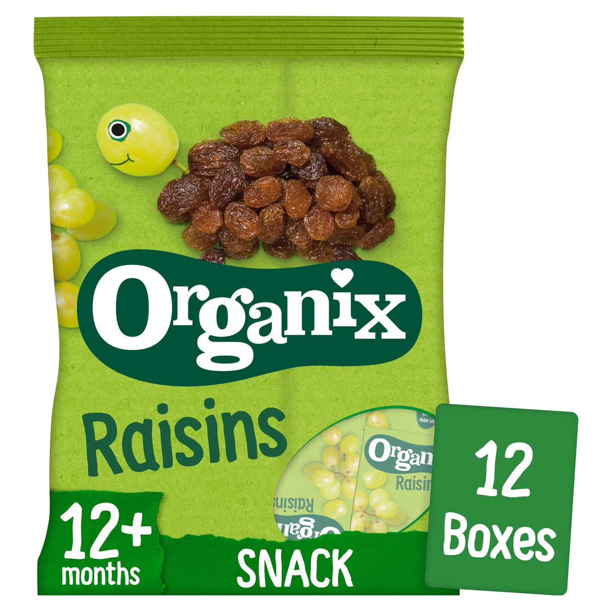 Organix Raisins 12 x 14 g