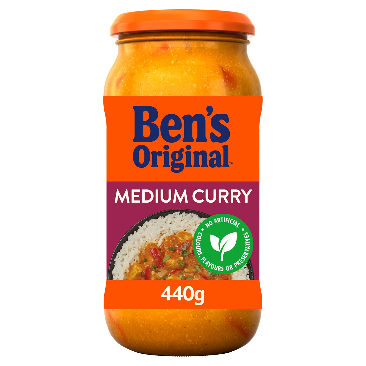 Ben's Original Medium Curry Sauce 440 g