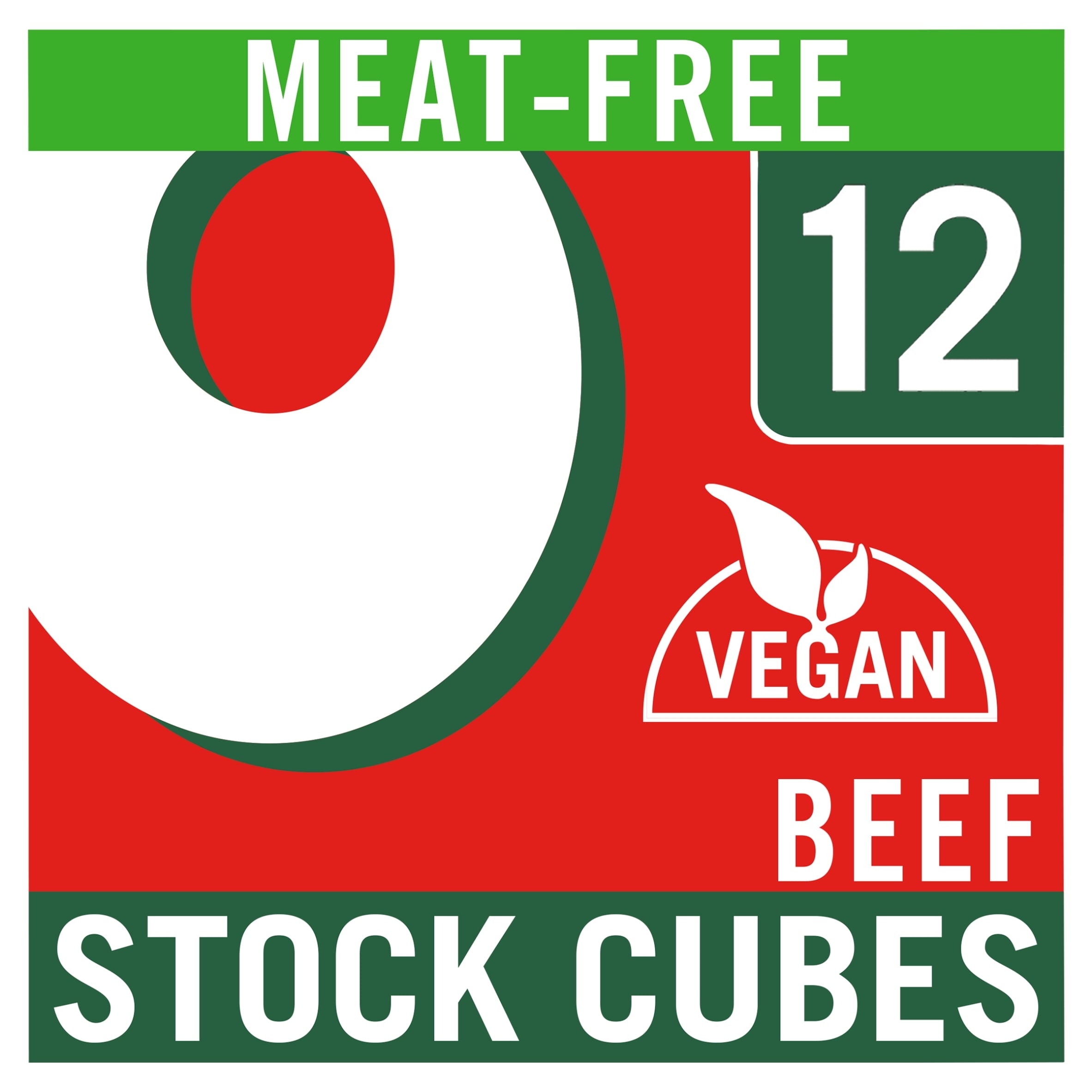 Oxo Meat Free Stock Cubes Beef Flavour 71 g x12