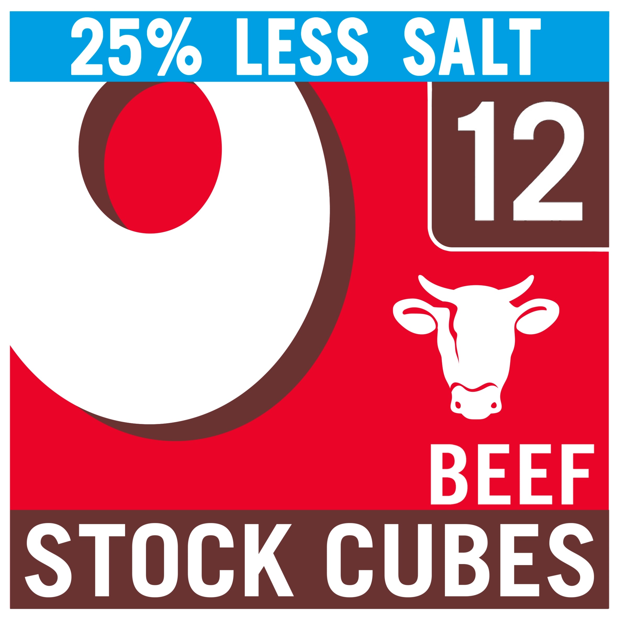 Oxo Reduced Salt Beef Stock Cubes 1 x2 71 g