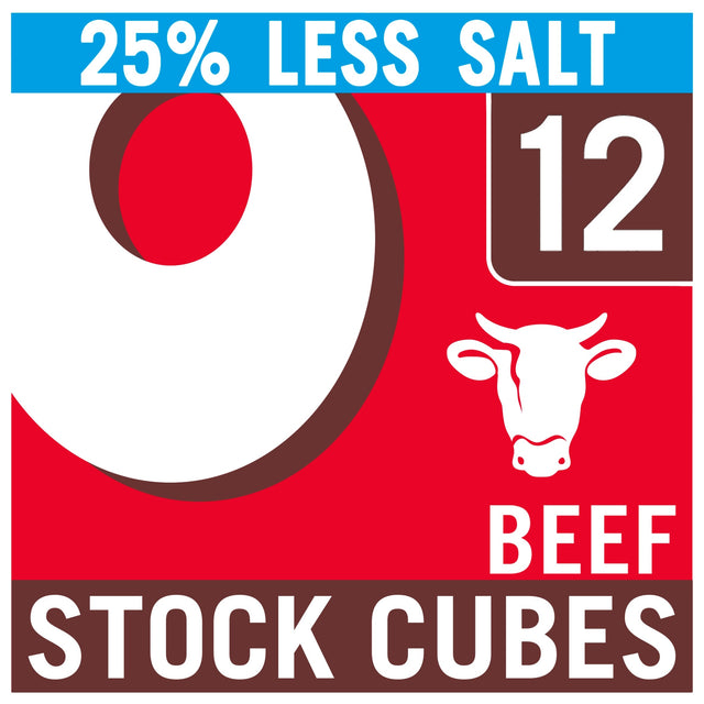 Oxo Reduced Salt Beef Stock Cubes 1 x2 71 g