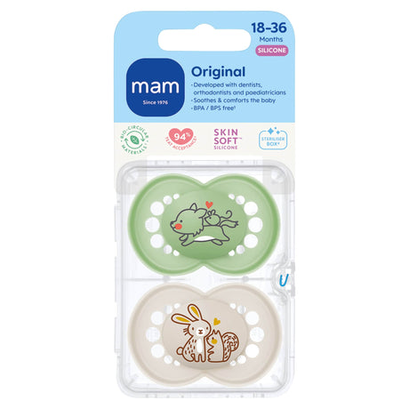 Mam Original Soother 18-36 Months x2