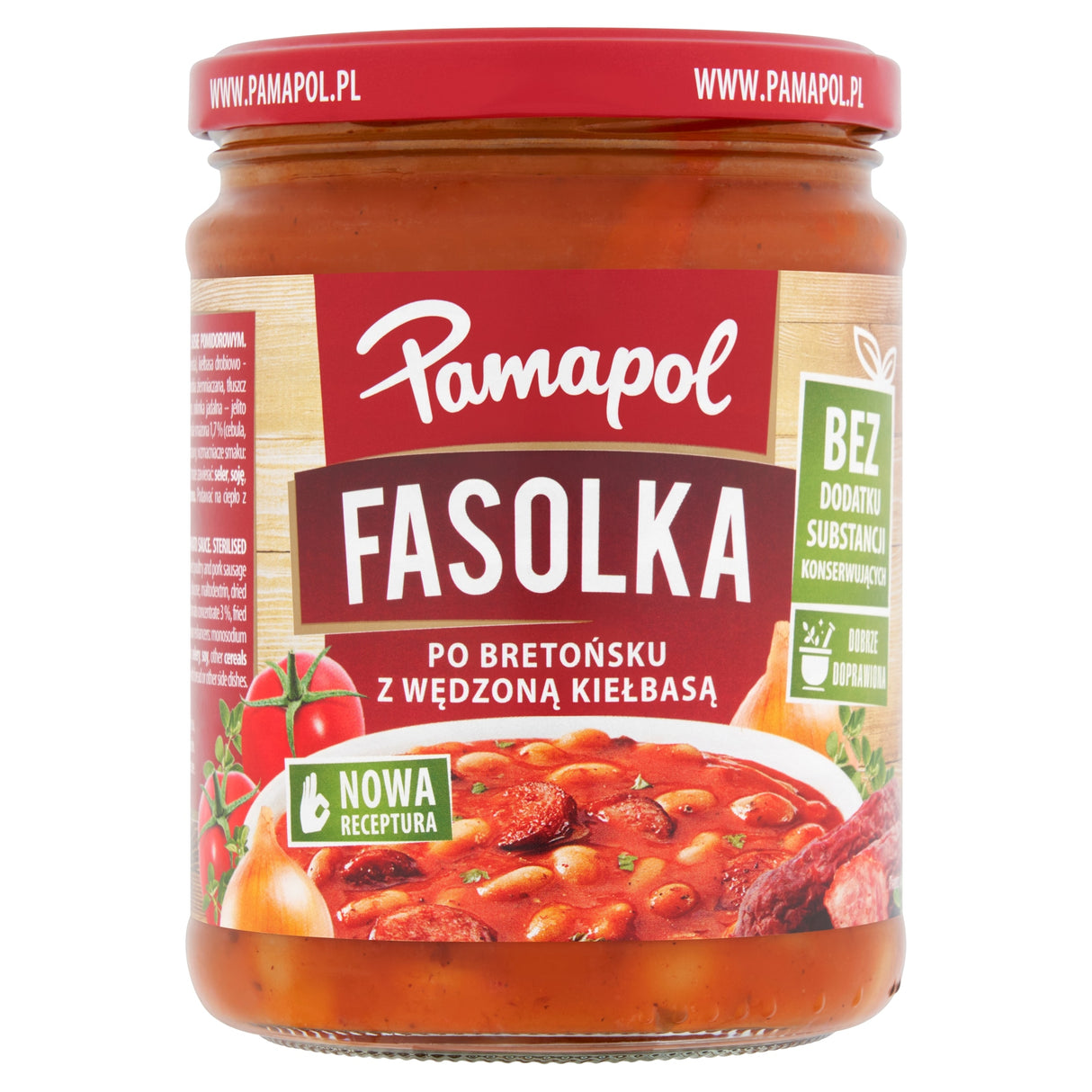 Pamapol Beans With Sausages In Tomato Sauce 500 g
