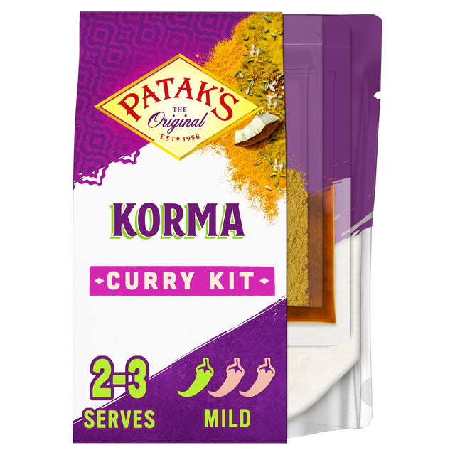 Patak's Korma Curry Meal Kit 270 g