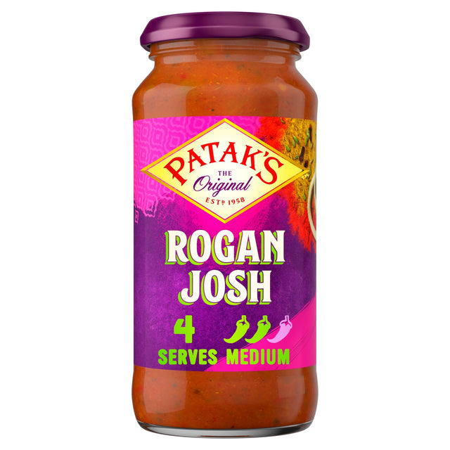 Patak's Rogan Josh Cooking Sauce Medium 450 g