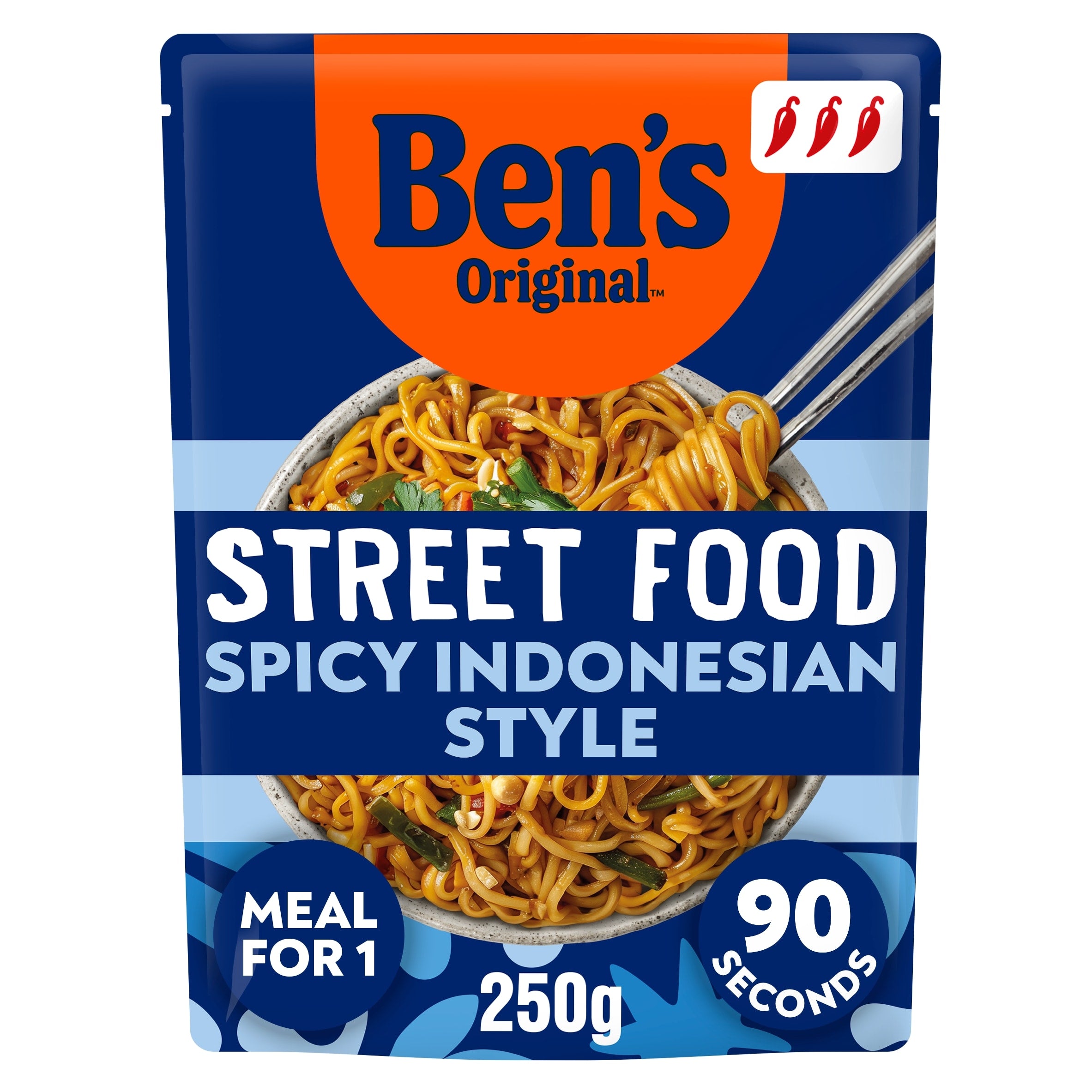 Ben's Original Street Food Indonesian Spicy Noodles 250 g