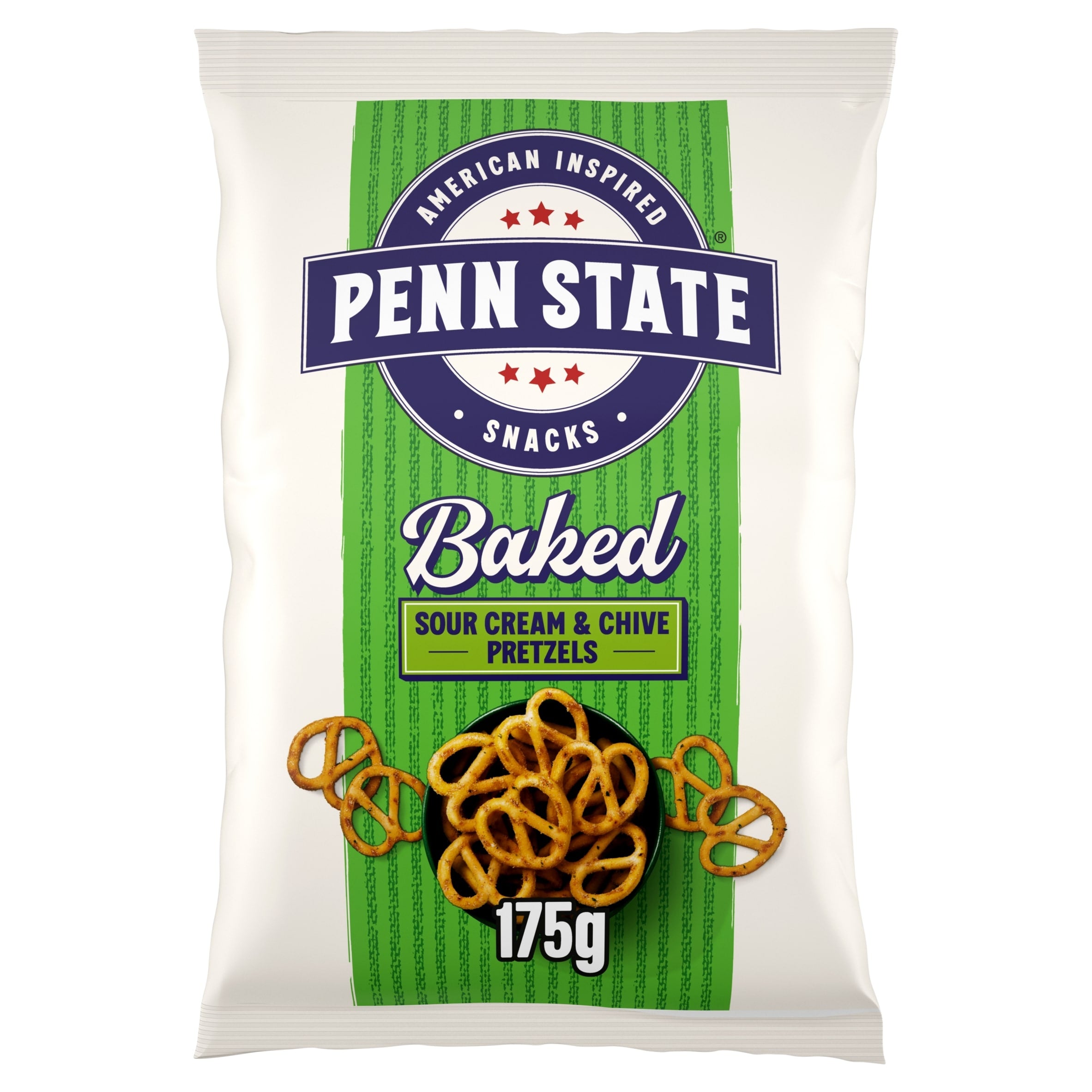 Penn State Sour Cream & Chive Sharing Pretzels 175 g