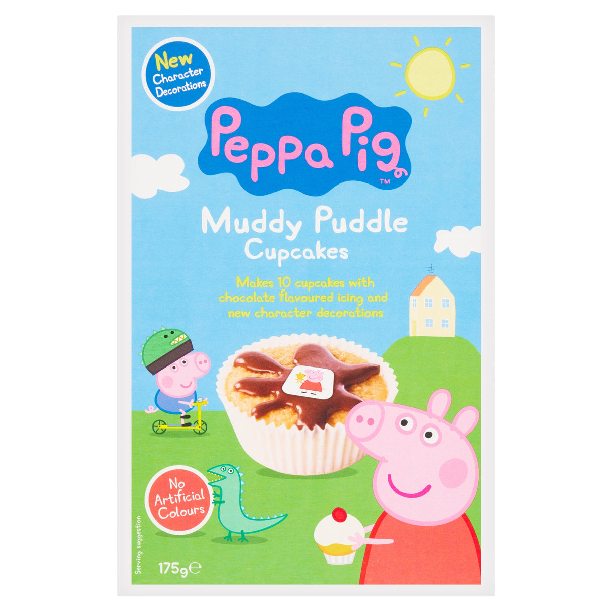 Peppa Pig Muddy Puddle Cupcake Mix 175 g