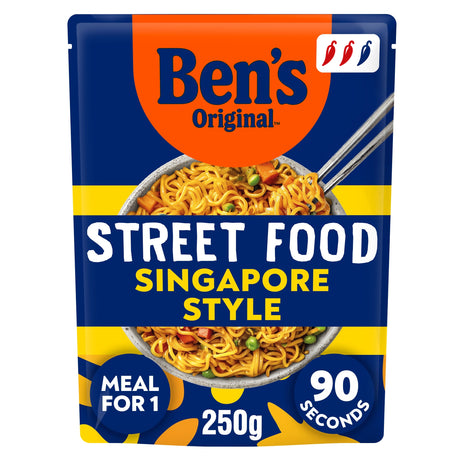 Ben's Original Street Food Singapore Style Noodles 250 g