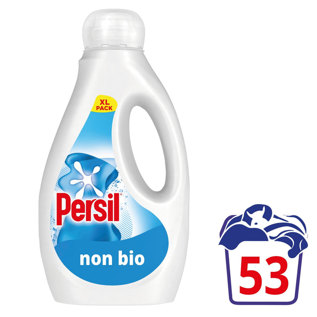 Persil Non Bio Laundry Washing Liquid Detergent 53 Washes 1431 ml