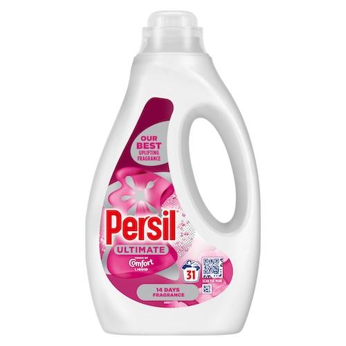 Persil Ultimate Touch Of Comfort Laundry Washing Detergent 31 Washes 837 ml