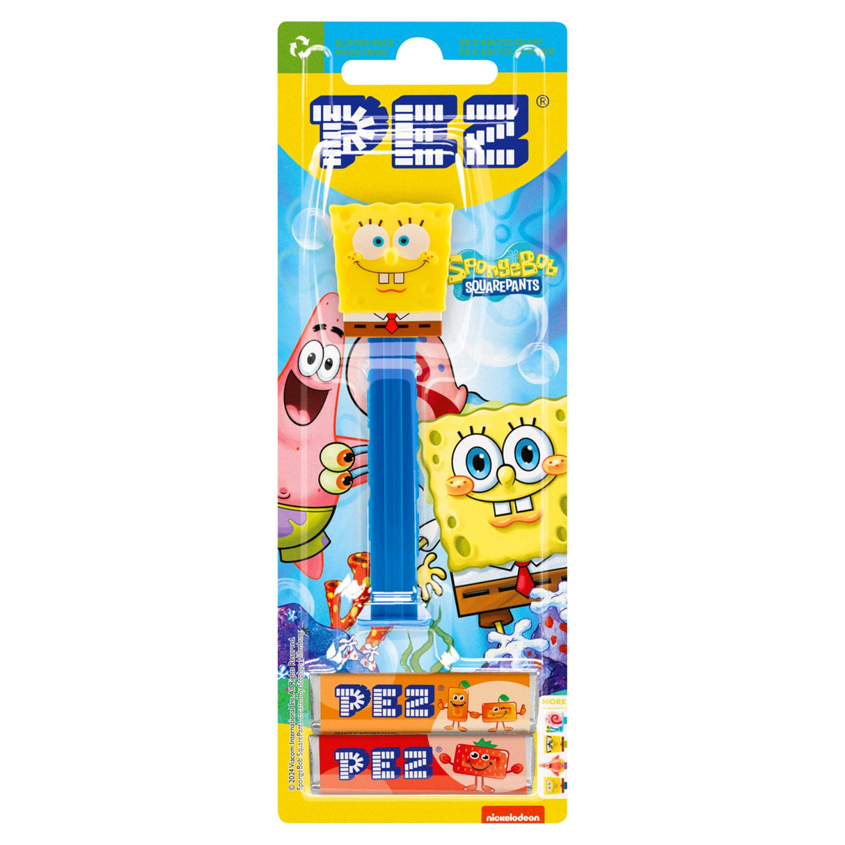 Pez Fruit Flavour Candy With Dispenser 2 x 8.5 g