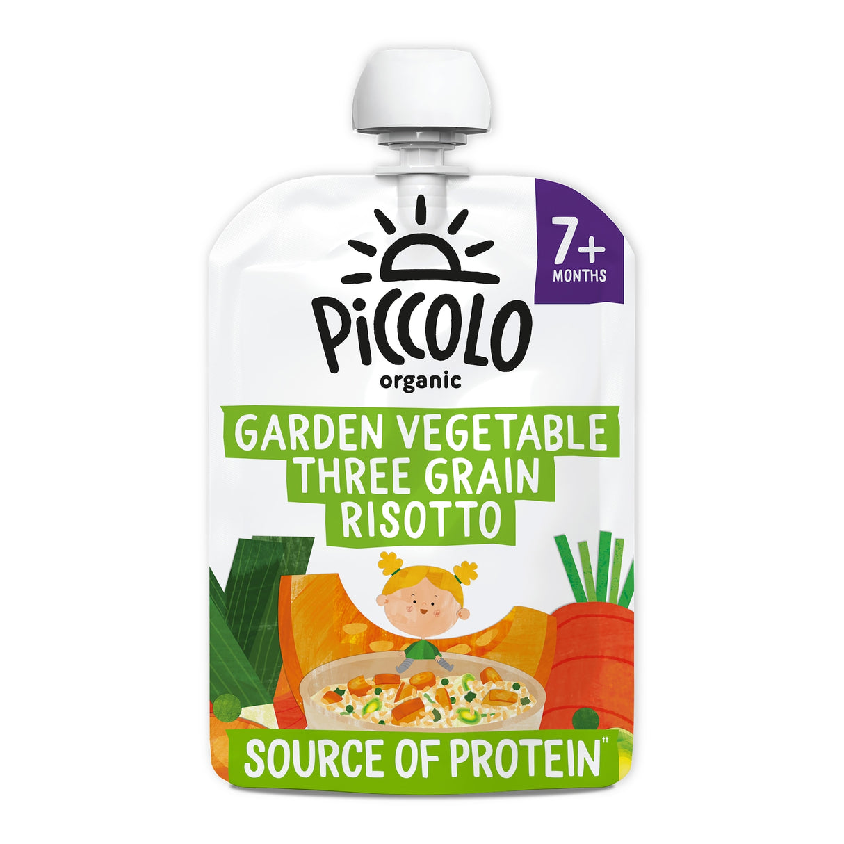 Piccolo Organic 3 Grain Risotto Meal 130 g