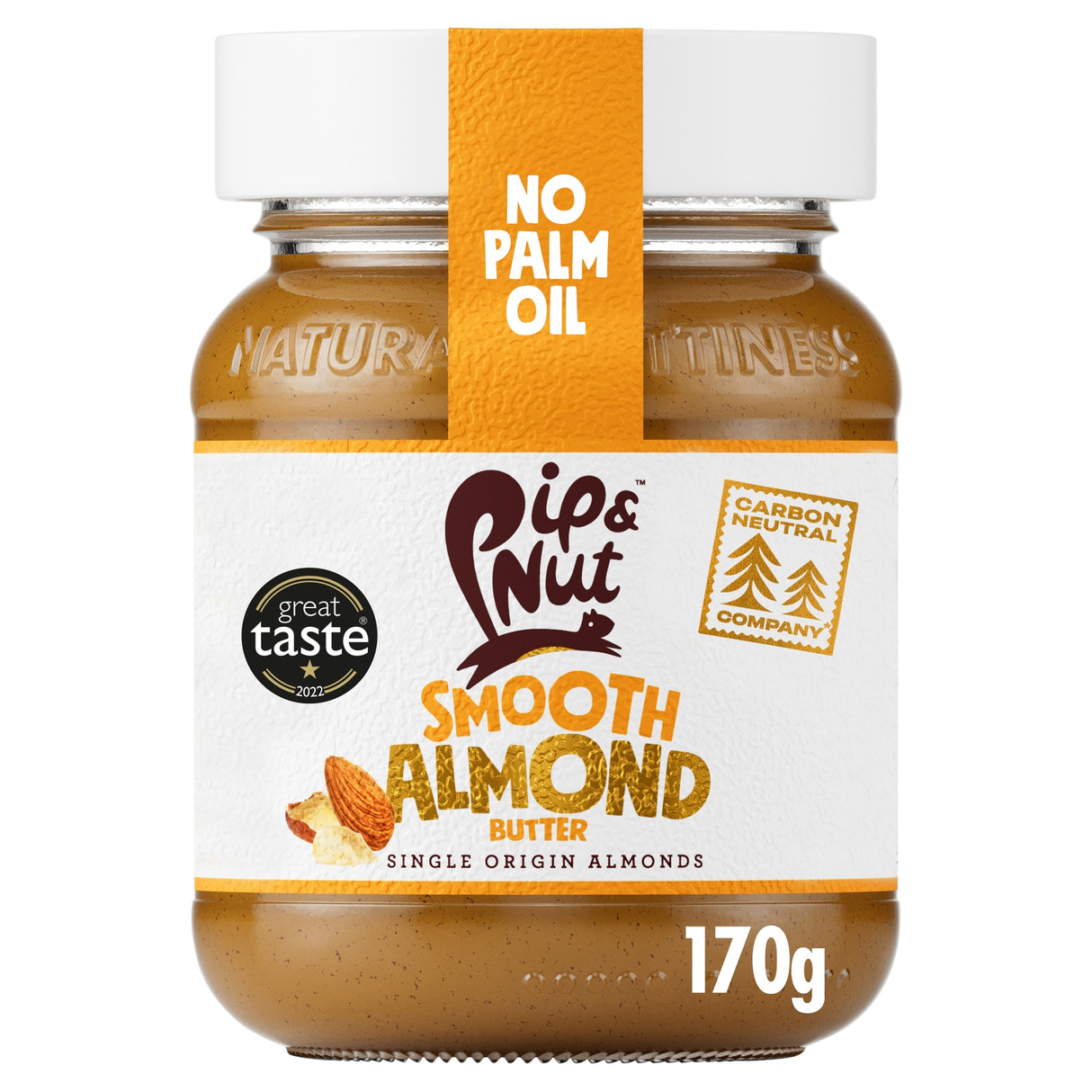 Pip & Nut Smooth Almond Butter 170 g