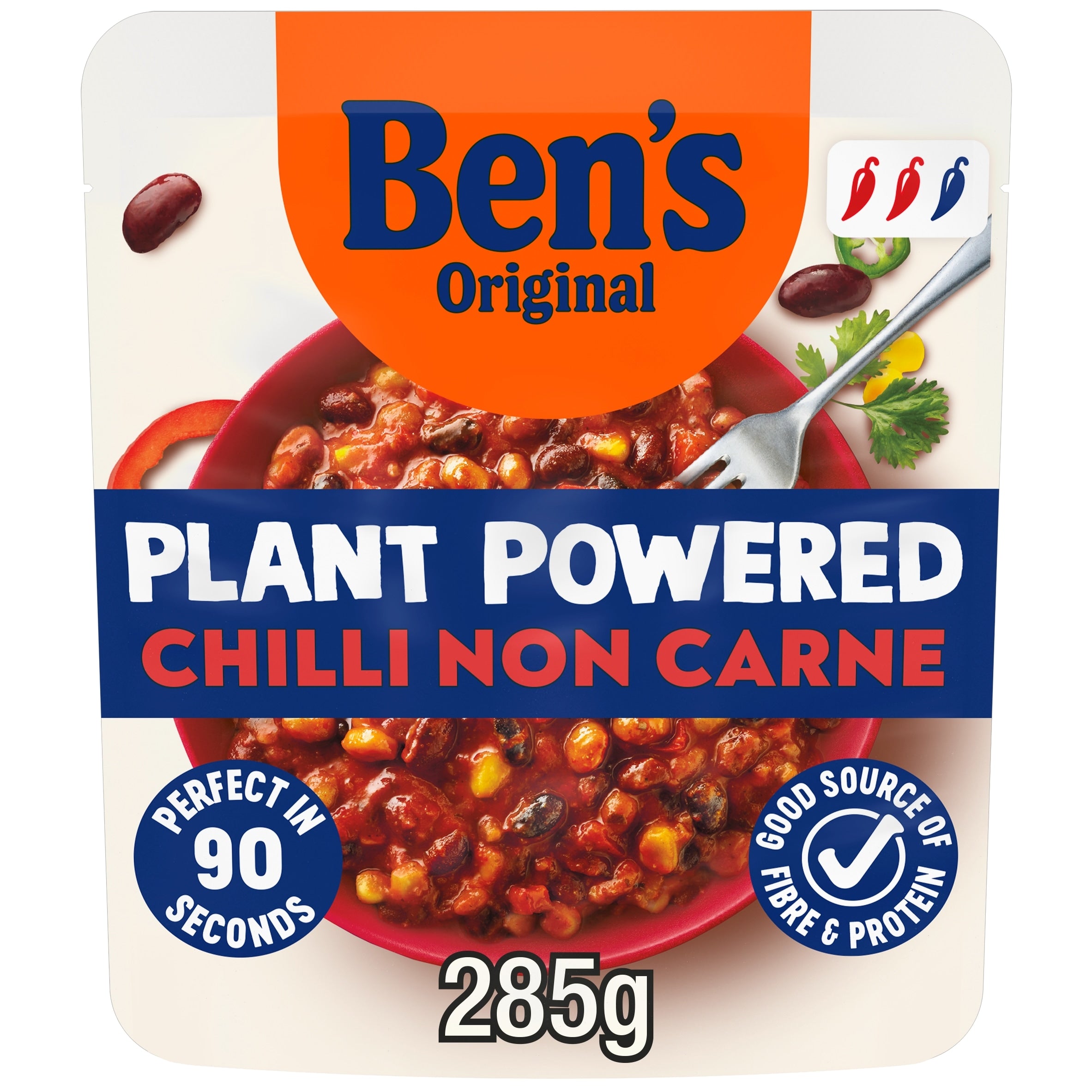 Ben's Original Plant Powered Bean Chilli Non Carne 285 g