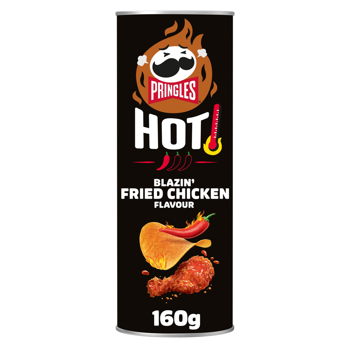 Pringles Hot Blazin' Fried Chicken Flavour 160 g