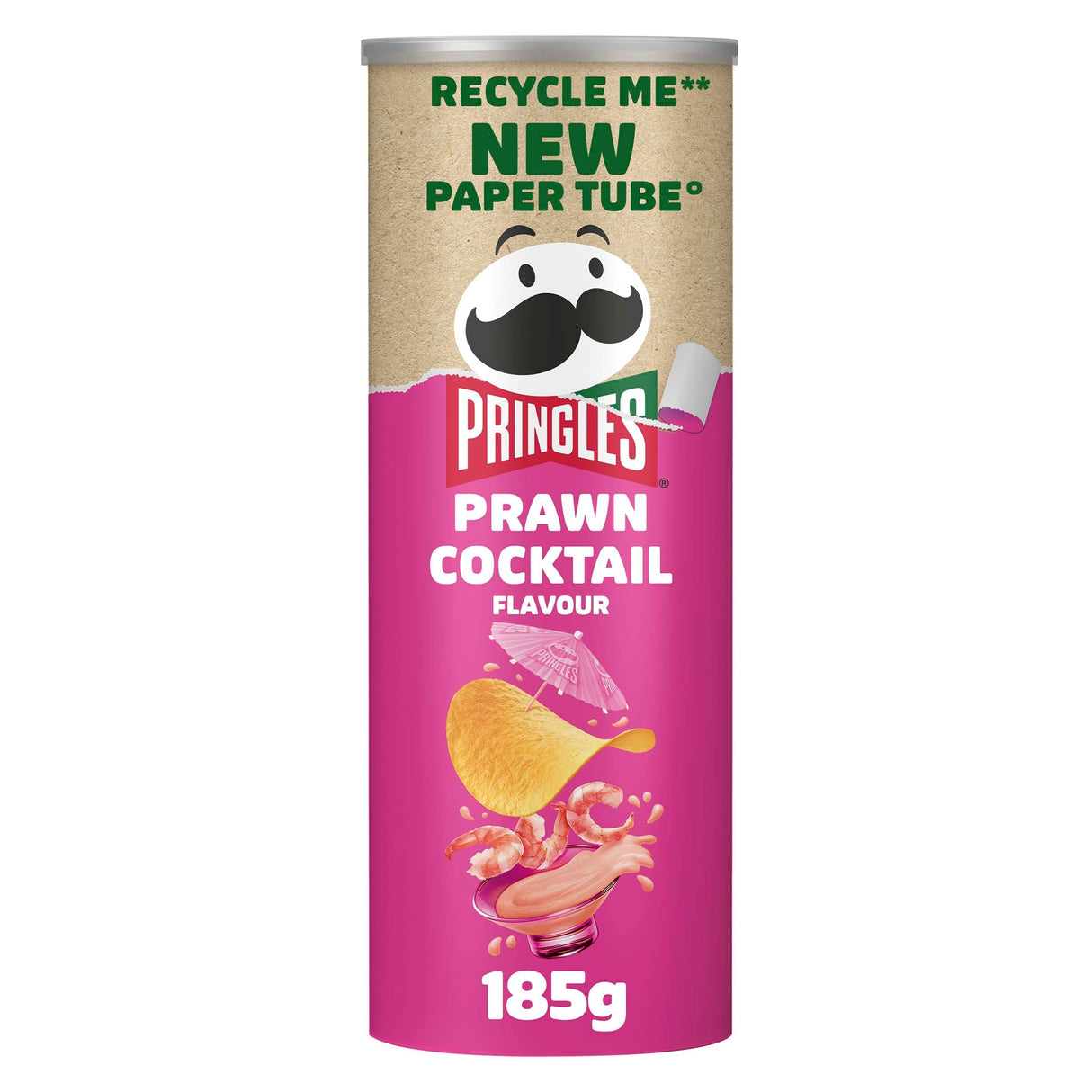 Pringles Prawn Cocktail Sharing Crisps 185 g