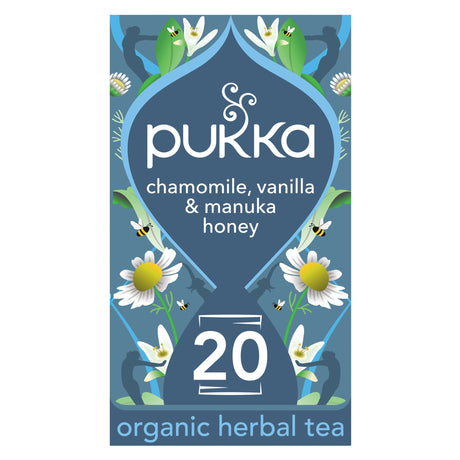 Pukka Organic Vanilla & Manuka 20 Tea Bags 32 g