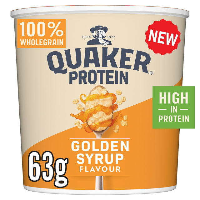 Quaker Protein Oat So Simple Golden Syrup Porridge Pot 63 g
