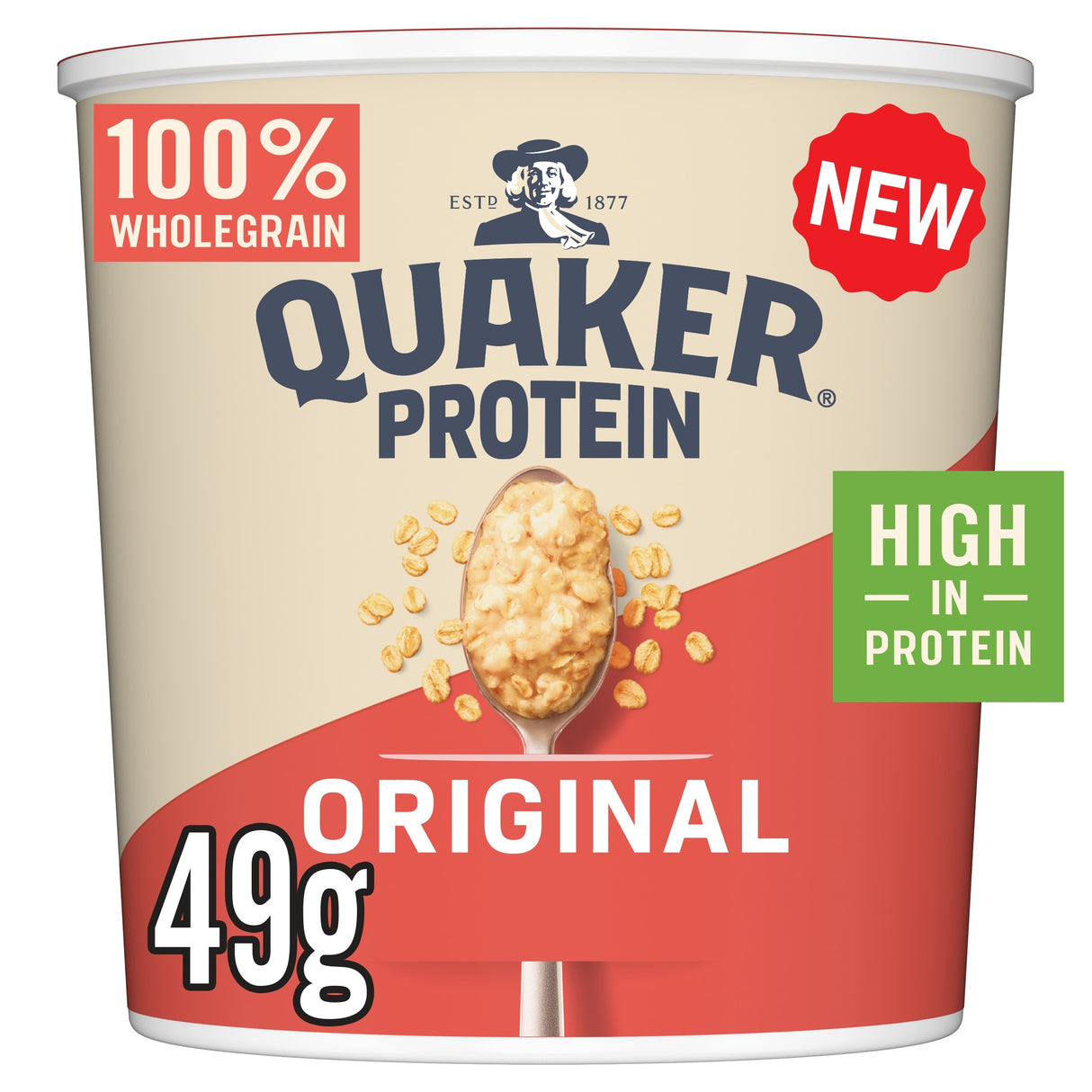 Quaker Protein Oat So Simple Original Porridge Pot 49 g