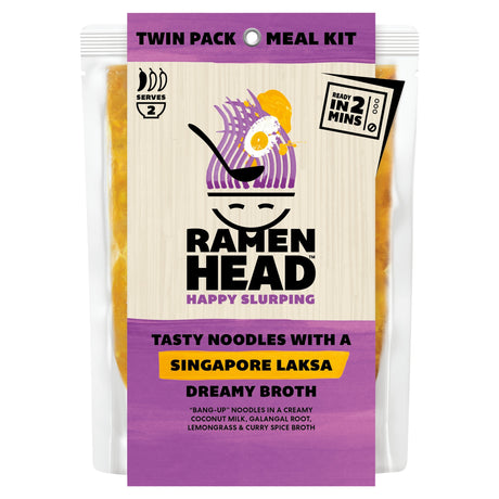 Ramen Head Tasty Noodles With A Singapore Laksa Broth 450 g