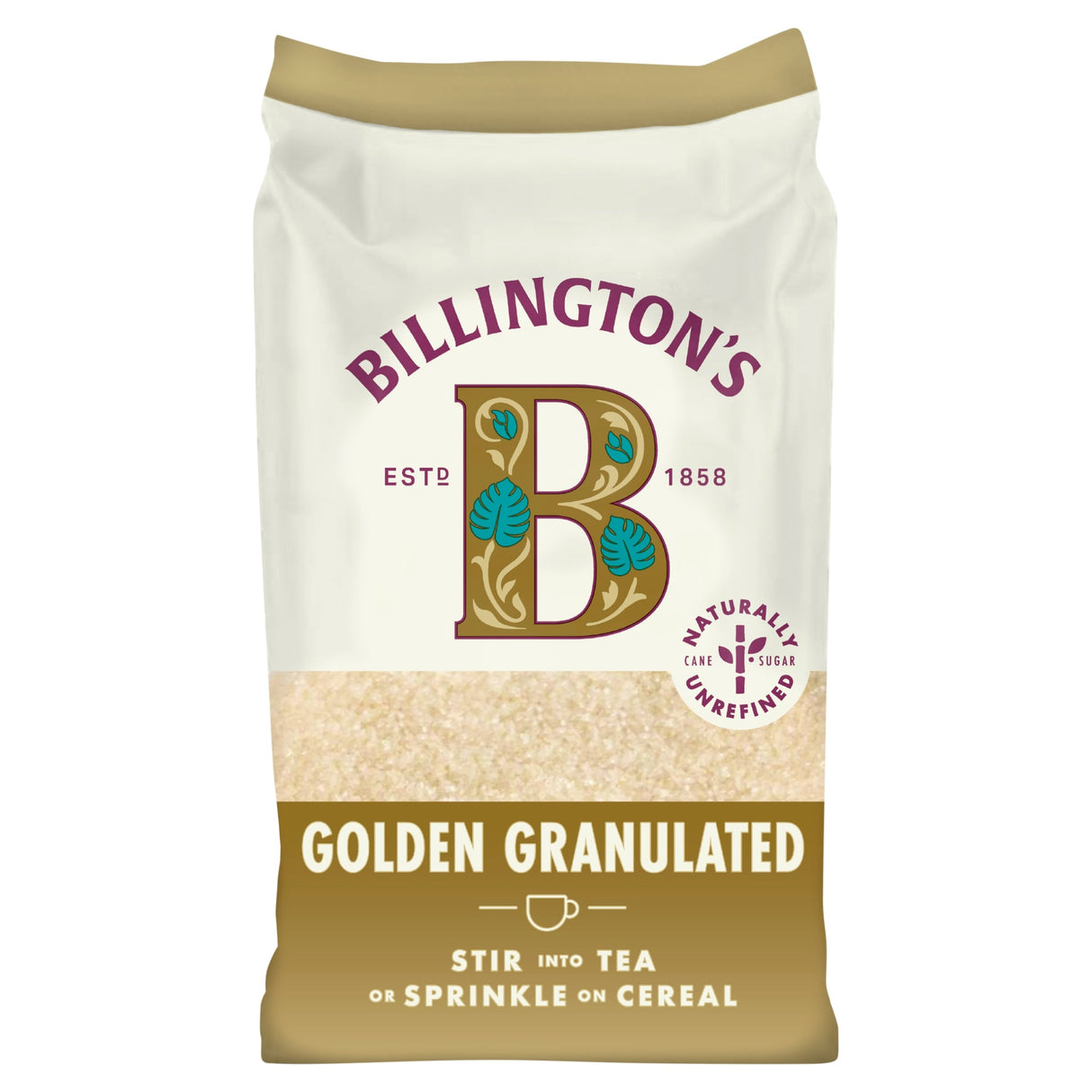 Billington's Golden Granulated Sugar 1 kg