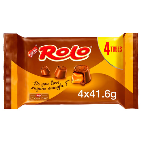 Rolo Milk Chocolate Tube Multi-Pack 41.6 g 4 Pack
