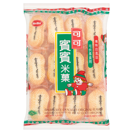 Bin Bin Original Rice Crackers 150 g