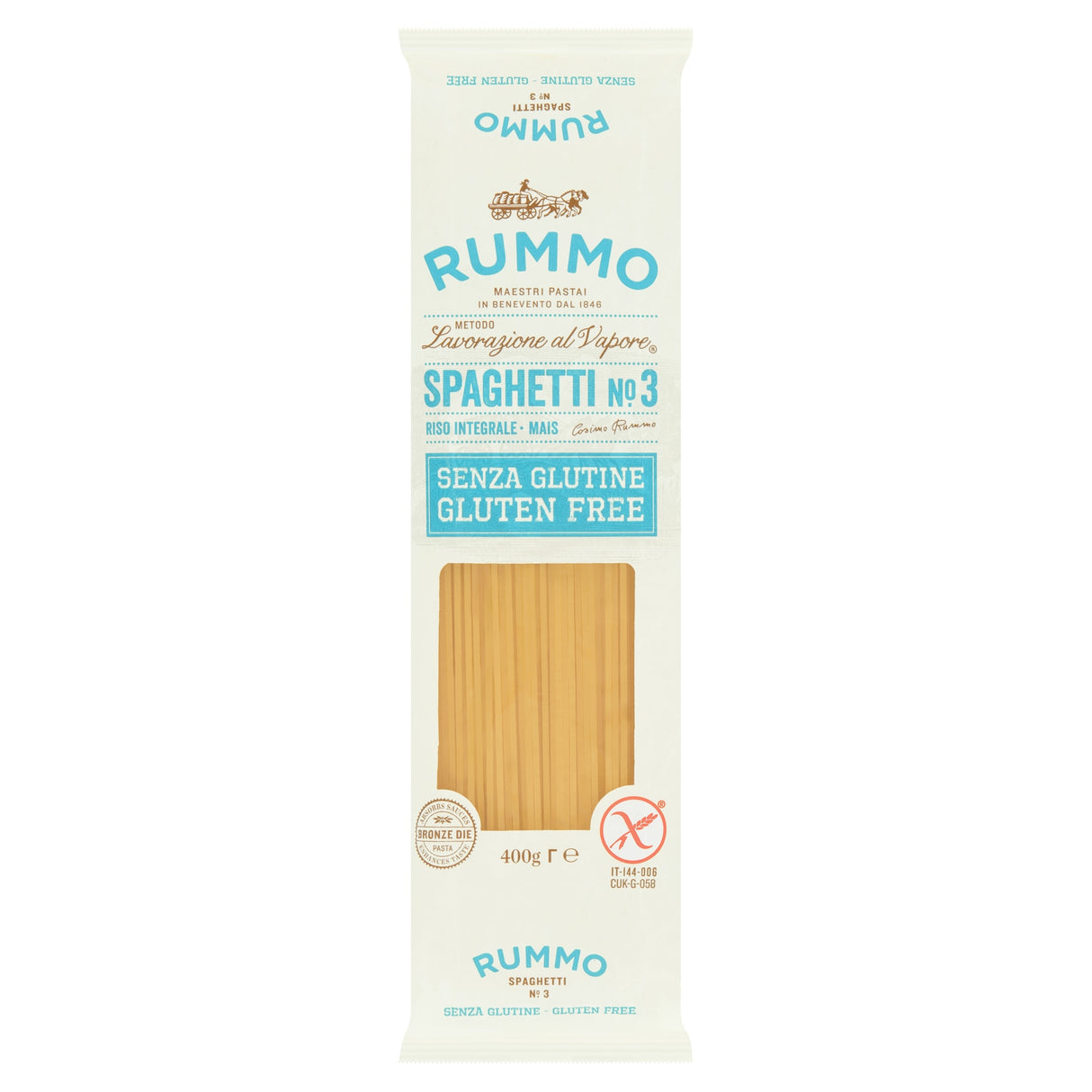 Rummo Gluten Free Spaghetti Pasta N0.3 400 g