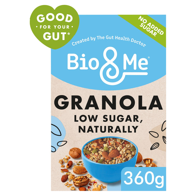 Bio & Me Low Sugar Naturally Gut-Loving Granola 360 g
