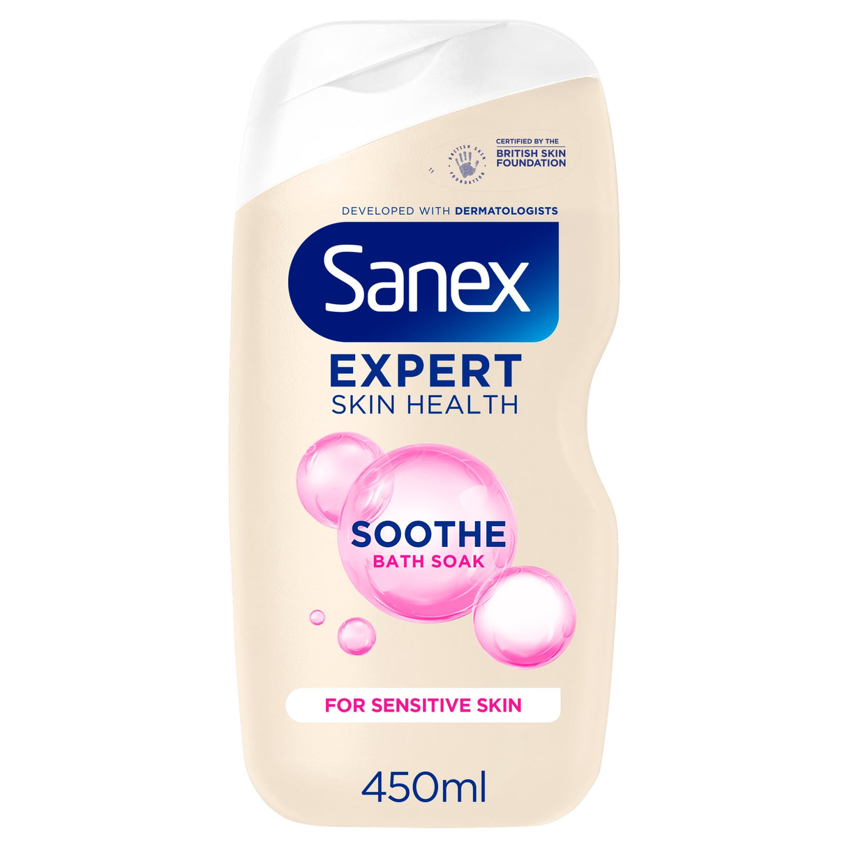 Sanex Expert Skin Health Sensitive Bath Soak 450 ml