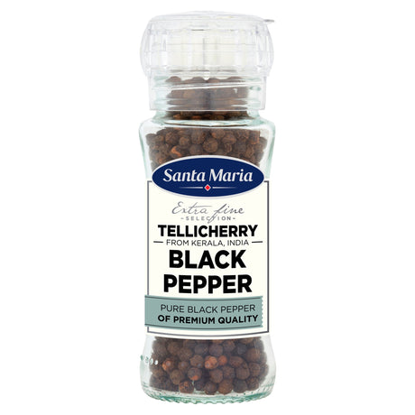 Santa Maria Tellicherry Black Pepper Grinder 70 g